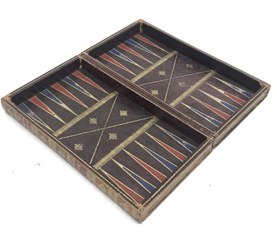 Lot 93 - A late 19th century leather bound folding...