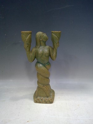 Lot 173 - A Martha Allen ( Marazion ) Candle Holder...