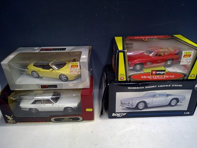 Lot 153 - Four Metal Model Cars.
