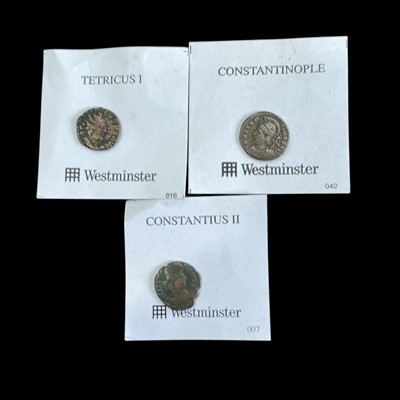 Lot 179 - Three genuine Roman coins from the Westminster...
