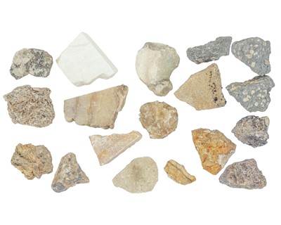 Lot 46 - A collection of minerals and ore.