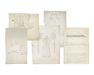 Lot 219 - Essex Interior Church Drawings