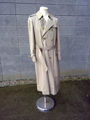 Lot 204 - A Burberry Double Breasted Ladies' Coat. The...