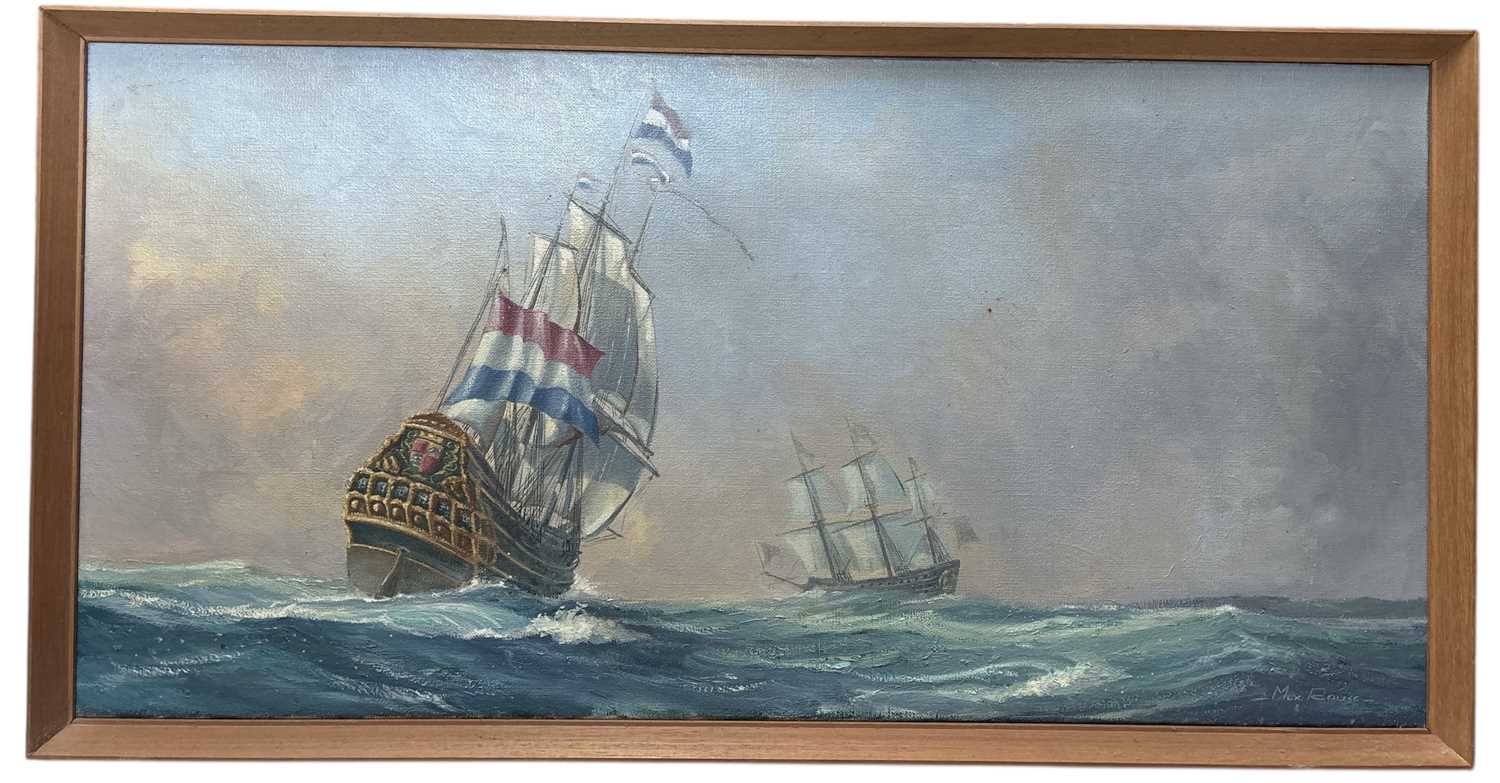 William Rouse Ship Lot 207 - Max ROUSE, 'A Dutch Ship Of The Line In
