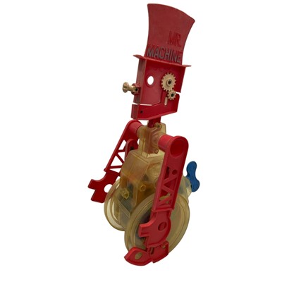 Lot 214 - A 1970s Mr Machine wind-up robot toy. It winds...