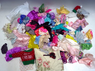 Lot 217 - A Selection of Barbie Clothes, Shoes, etc.