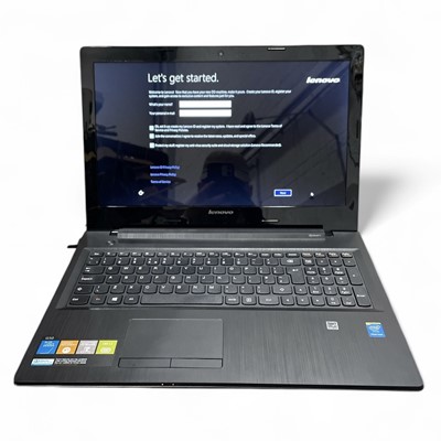 Lot 226 - A Lenovo G50 laptop, fully reset to factory...