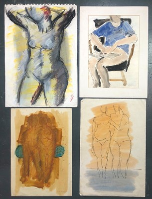 Lot 359 - John EMANUEL b.1930 Figures 4 Loose works...