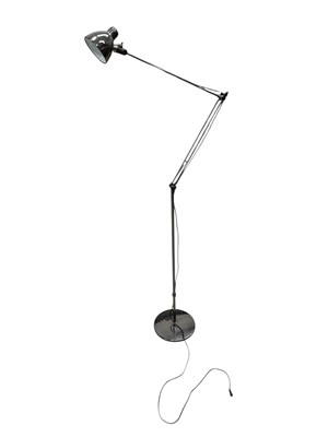 Lot 241 - An anglepoise style floor/reading lamp, in...