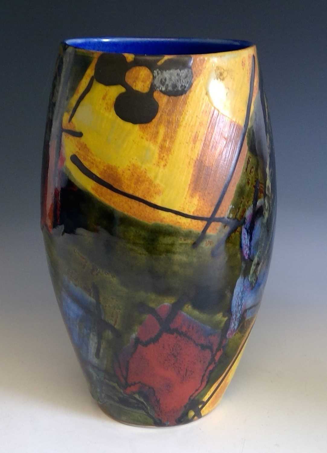 Lot 849 - An Alan White for Dartington Pottery vase,...