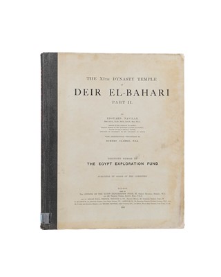 Lot 1 - (Egyptology and the Egypt Exploration Fund) Flinders Petrie and Guy Brunton et al