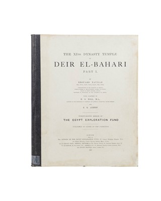Lot 1 - (Egyptology and the Egypt Exploration Fund) Flinders Petrie and Guy Brunton et al