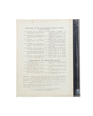 Lot 1 - (Egyptology and the Egypt Exploration Fund) Flinders Petrie and Guy Brunton et al