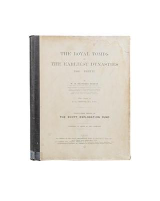 Lot 1 - (Egyptology and the Egypt Exploration Fund) Flinders Petrie and Guy Brunton et al