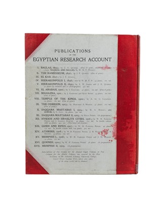 Lot 1 - (Egyptology and the Egypt Exploration Fund) Flinders Petrie and Guy Brunton et al
