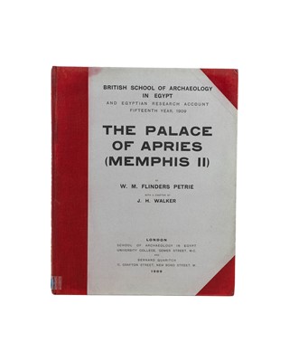 Lot 1 - (Egyptology and the Egypt Exploration Fund) Flinders Petrie and Guy Brunton et al