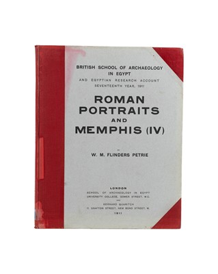 Lot 1 - (Egyptology and the Egypt Exploration Fund) Flinders Petrie and Guy Brunton et al