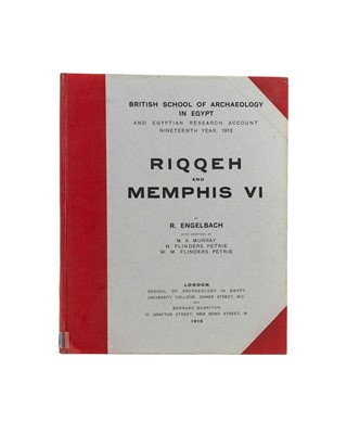 Lot 1 - (Egyptology and the Egypt Exploration Fund) Flinders Petrie and Guy Brunton et al