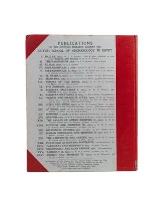 Lot 1 - (Egyptology and the Egypt Exploration Fund) Flinders Petrie and Guy Brunton et al