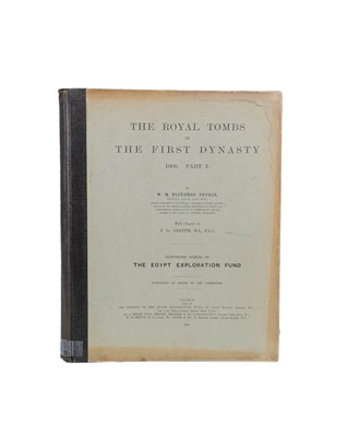 Lot 1 - (Egyptology and the Egypt Exploration Fund) Flinders Petrie and Guy Brunton et al