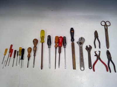 Lot 103 - Hand Tools, Hammers, Screwdrivers and a Blow...