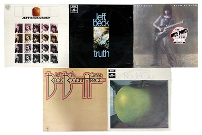 Lot 13 - Jeff Beck, five 12" albums; 'Jeff Beck Group'...