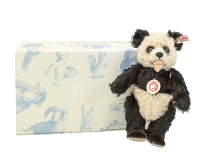 Lot 186 - Steiff 75th anniversary limited edition panda.