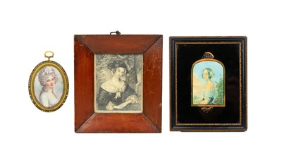 Lot 813 - A pencil drawing of The Orphan, by M Christian.