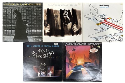 Lot 19 - Neil Young, five 12" albums; 'After The Gold...