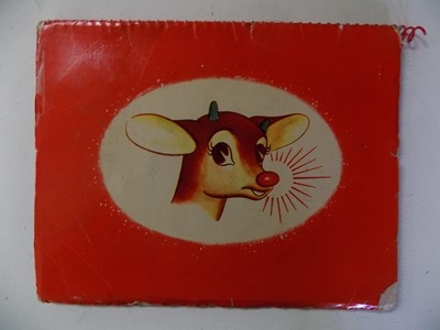 Lot 1312 - CHILDREN'S POP-UP BOOK. "Rudolph the red-nosed...