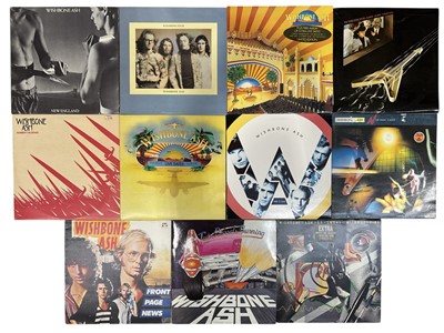 Lot 21 - Wishbone Ash, eleven 12" albums; 'New England'...