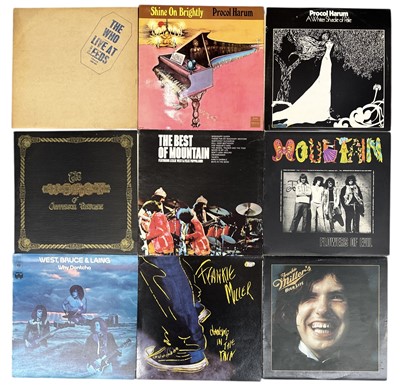 Lot 22 - Nine 12" albums; The Who 'Live At Leeds' (2406...