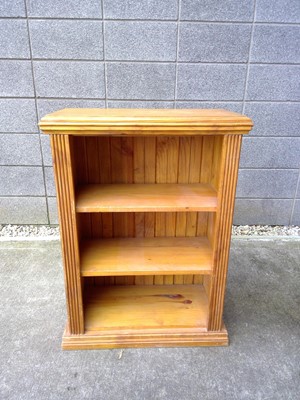 Lot 118 - A Pine Bookcase. The height is 92cm width 68cm...
