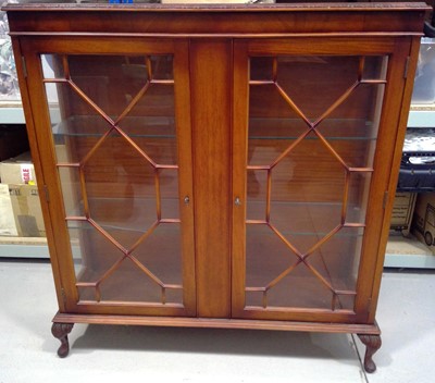 Lot 119 - A Mid-century reproduction Display Cabinet....