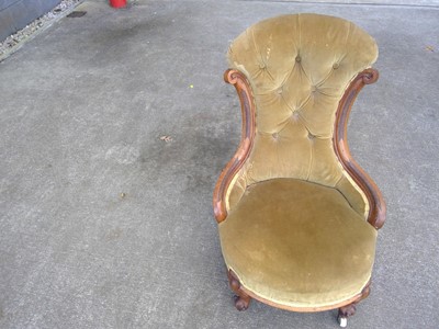 Lot 59 - An Antique Nursing Chair.