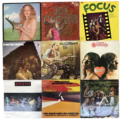 Lot 27 - Nine 12" albums; Blind Faith 'Blind Faith'...