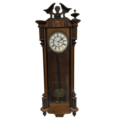 Lot 142 - A Longcase wall clock in need of restoration.