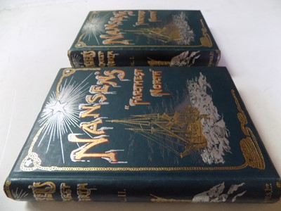 Lot 1329 - FRIDTJOF NANSEN. "Farthest North." 2 Vols,...