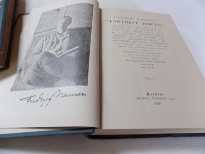 Lot 1329 - FRIDTJOF NANSEN. "Farthest North." 2 Vols,...