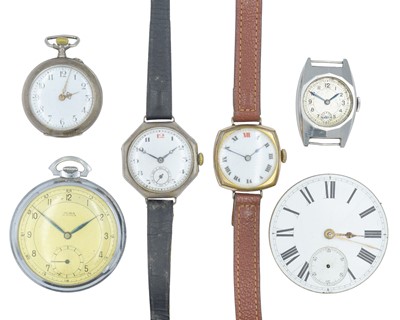 Lot 1141 - A collection of mechanical watches for repair or spares.