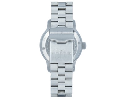 Lot 1019 - FORTIS - A B-42 Official Cosmonauts Automatic stainless steel gentleman's bracelet wristwatch.