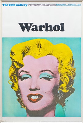 Lot 305 - Andy Warhol: An exhibition poster for the Tate Gallery