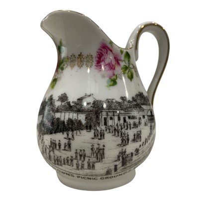 Lot 167 - Local interest rare Antique milk jug,...