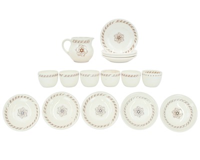 Lot 242 - Wedgwood Edward Bawden tea ware specially made for the New Zealand Shipping Co.