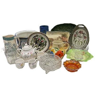 Lot 191 - A collection of China and Glass, including a...