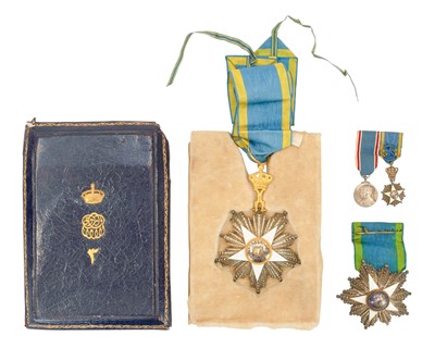 Lot 145 - Fourth and Fifth Class (?) Order of the Nile Medals.
