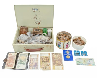 Lot 166 - Quantity of Mostly GB Coins and Banknotes.