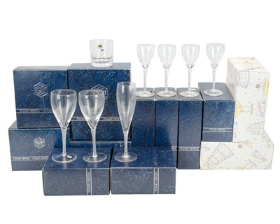 Lot 347 - A suite of Stuart Crystal 'Iona' pattern drinking glasses.