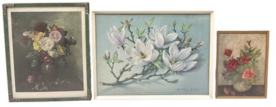 Lot 79 - A still life watercolour, 35.5cm x 26.5cm,...