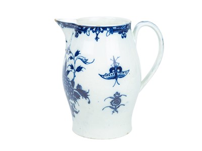 Lot 313 - A large pearlware jug.